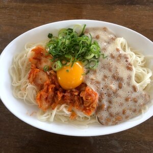 ネバトロキムチ丼